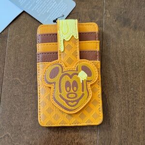 Mickey Waffle Credit Card Holder